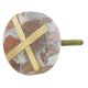 Fort Marble Brass Plated Cabinet Knobs